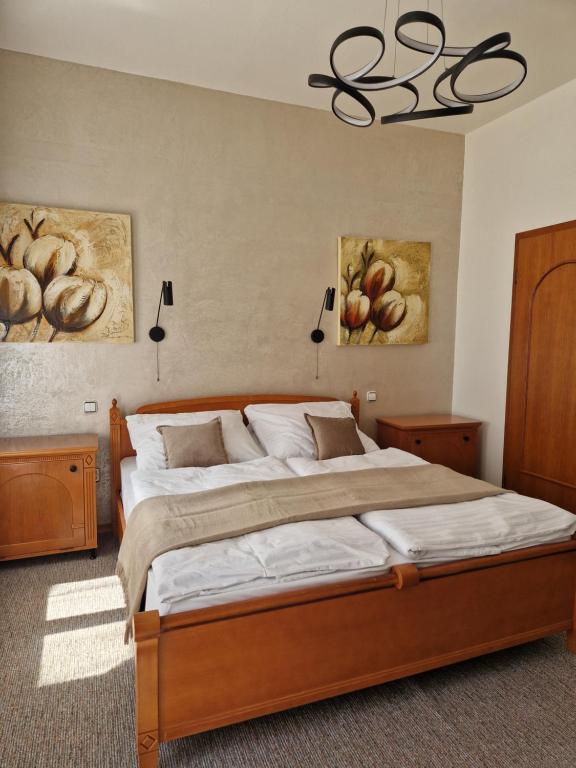 Apartmán so vstupom do privátneho wellness a výhľadom na hrad - Ferienwohnung Trentschin