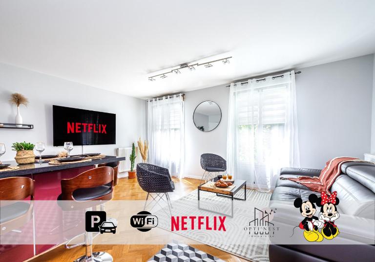 Le sublime Disneyland Paris Val d'Europe Parking gratuit Wifi 5min - B&B Serris