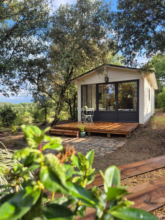 Suite privée indépendante en bois- Sud Ardèche - Bed and Breakfast Saint-Paul-le-Jeune
