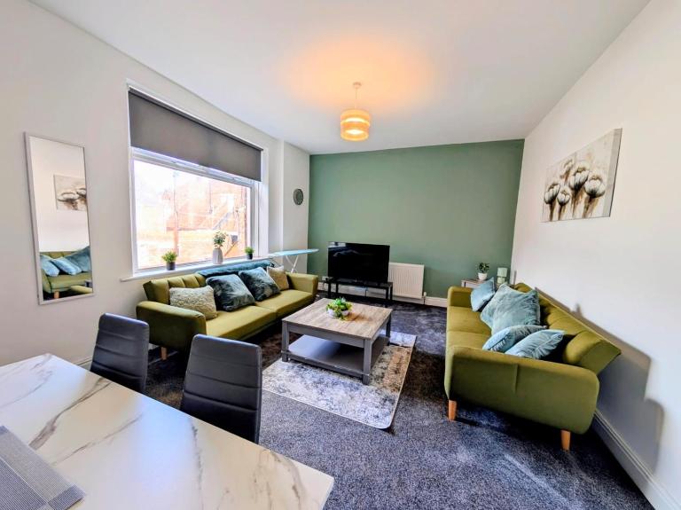 Family-Friendly 3-Bed House in Gateshead - Chambres d'hôtes Gateshead