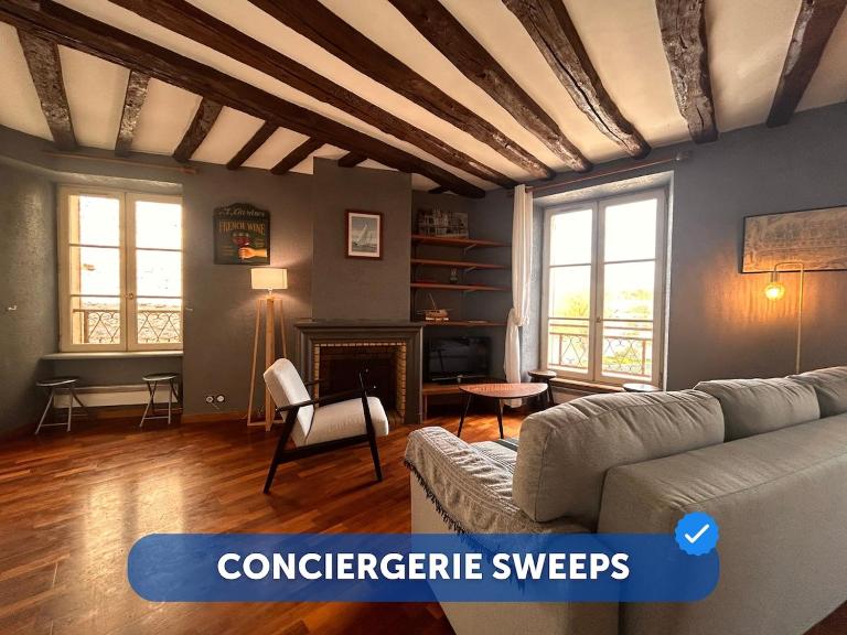 Évasion sur la rivière - 4 pers - Centre - Ferienwohnung Moret-sur-Loing