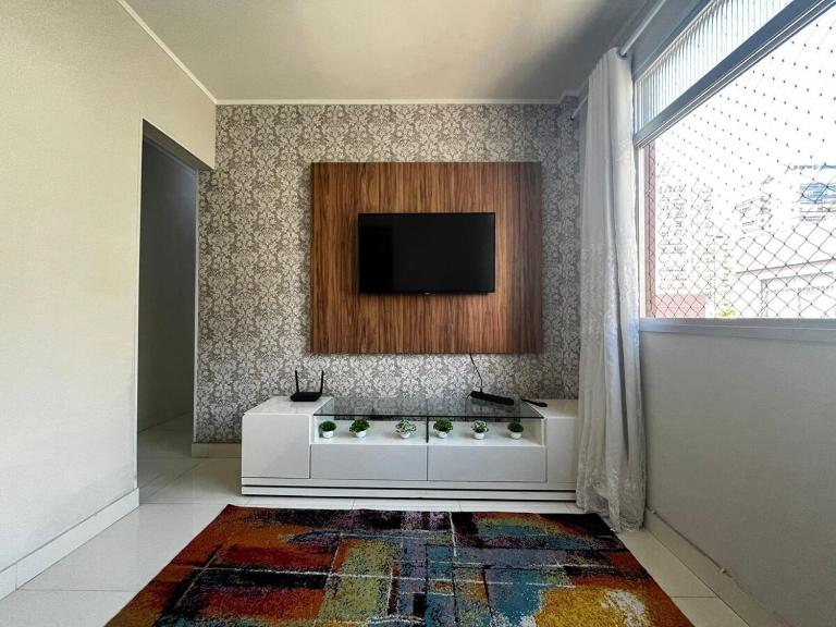Itapuã - 4 Minutos da Praia - Apartamento Espaçoso - 3 Quartos - Chambres d'hôtes Vila Velha