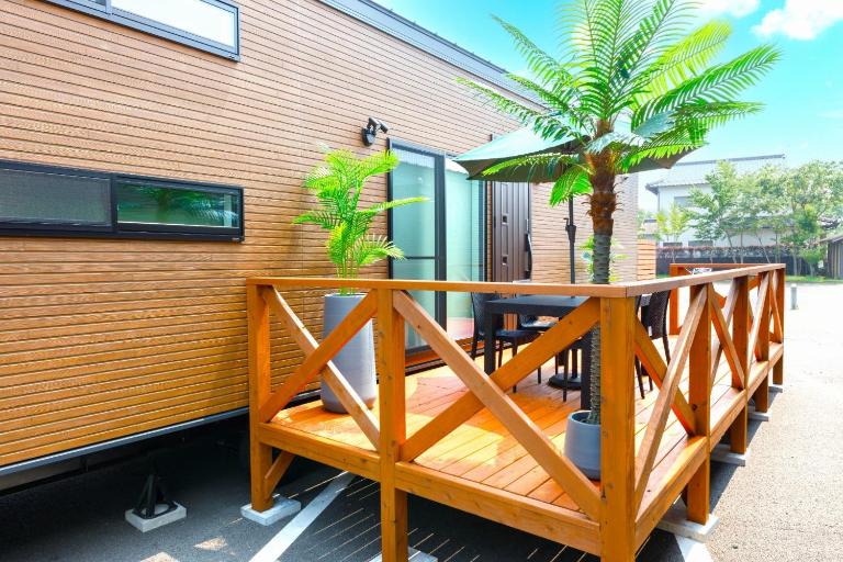 Trailer Ship Garden Aso - Vacation STAY 96758v - B&B Aso