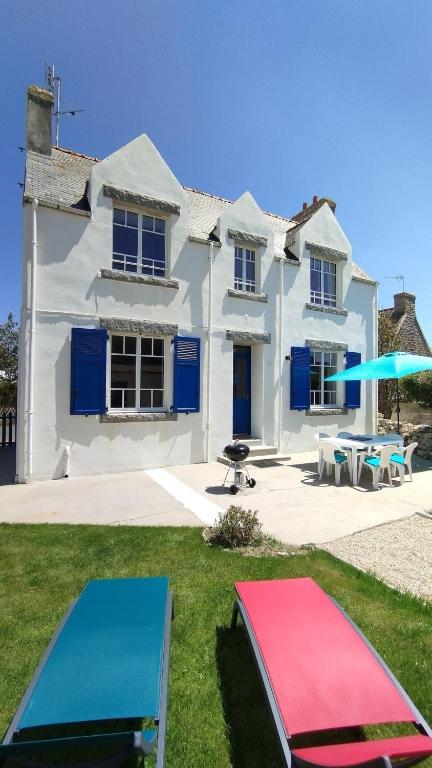 Maison Ker Losa à Saint Guénolé proche plage Pors Carn - B&B Penmarch