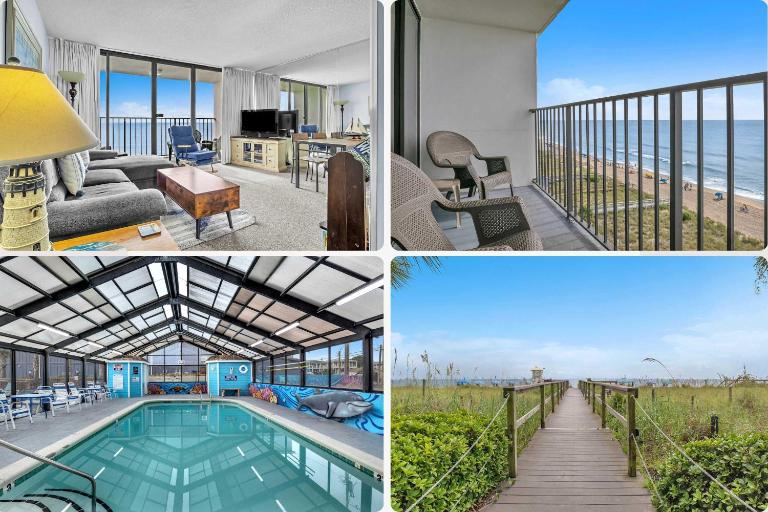 Cozy Oceanfront Condo with Heated Pools & Views - Bed and Breakfast Carolina Beach