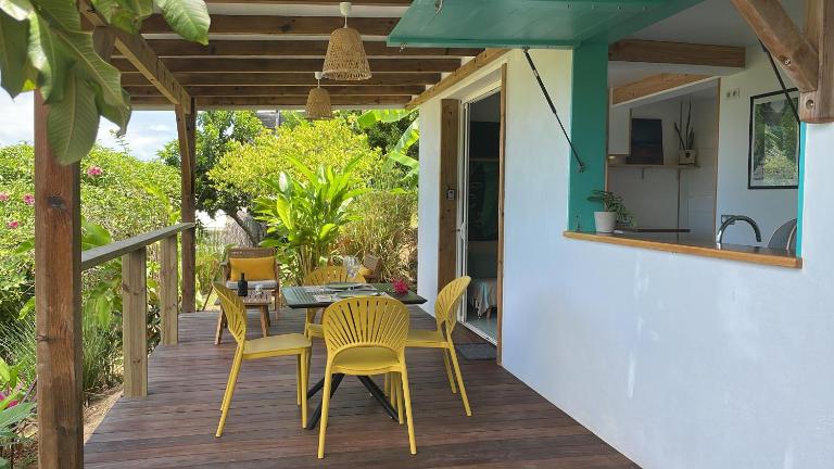 T1 Cosy la Kay émeraude-vue mer & surf-Tartane-Plage des surfeurs - B&B La Trinité