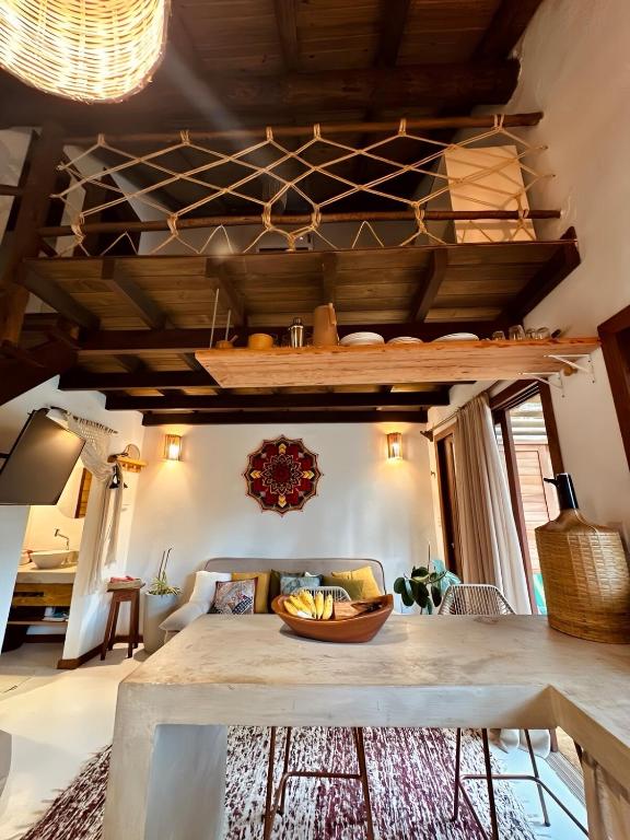 Casinha Mandala - Taipu de Fora - suíte, piscina - B&B Maraú