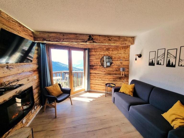 Résidence Les Carlines - Appartement vue vallée au coeur des Orres 1650 MAE-6664 - B&B Les Orres