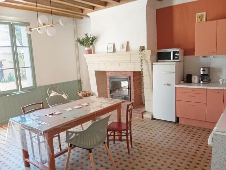 Gîte 3 chambres dans Longère aux Rosiers-sur-Loire - B&B Le Thoureil