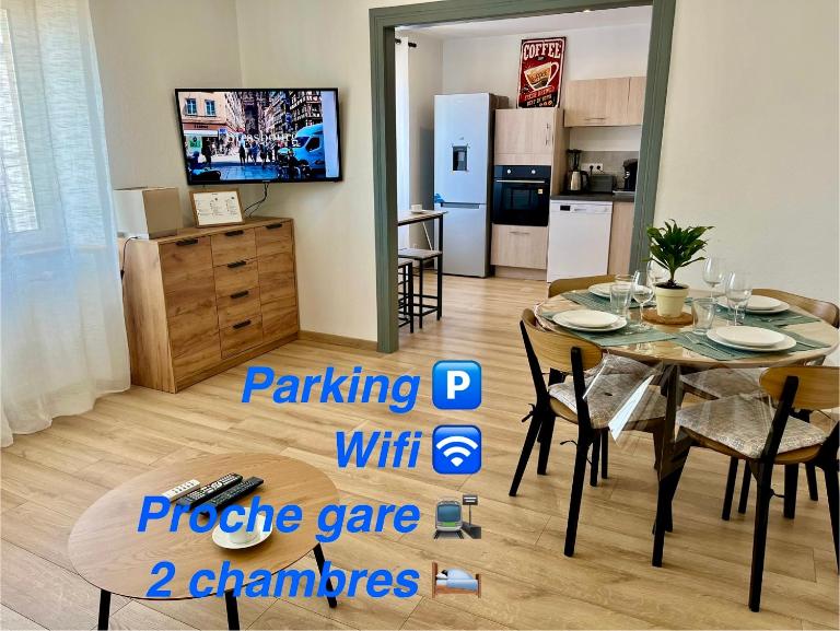 L indémodable rénové spacieux et lumineux avec 2 chambres - B&B Sarrebourg