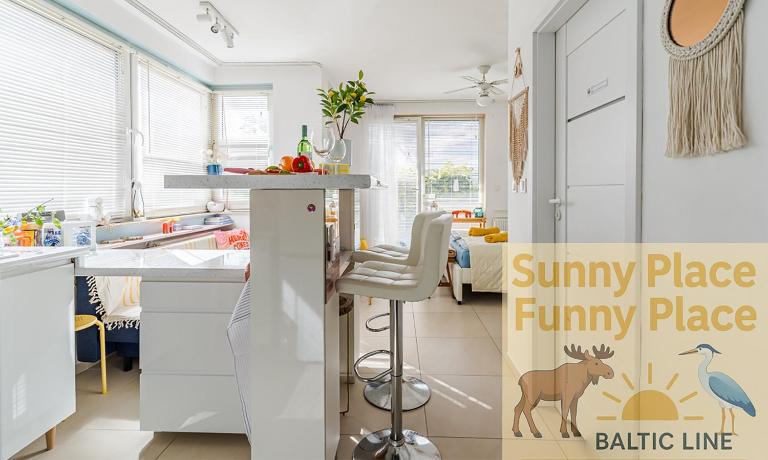 Batic Line - SUNNY PLACE - FUNNY PLACE, apartament ze słonecznym ogródkiem na Wyspie Sobieszewskiej - B&B Danzica