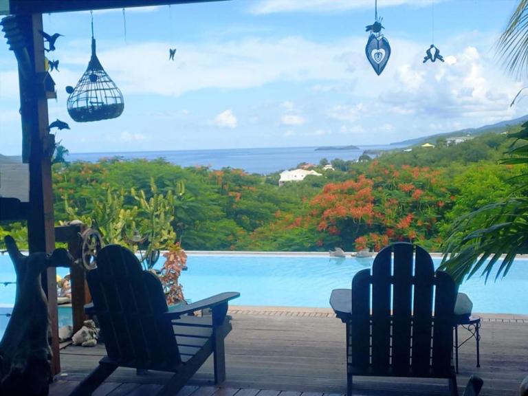Villa Toc Toc à Bouillante, Guadeloupe - Chambres d'hôtes Village