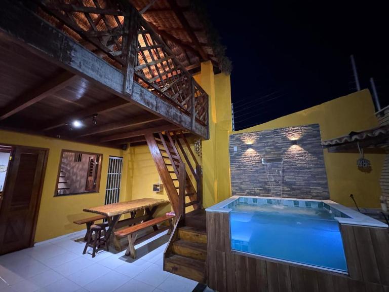 Casa no Coqueiro com jacuzzi - Bed and Breakfast Luís Correia