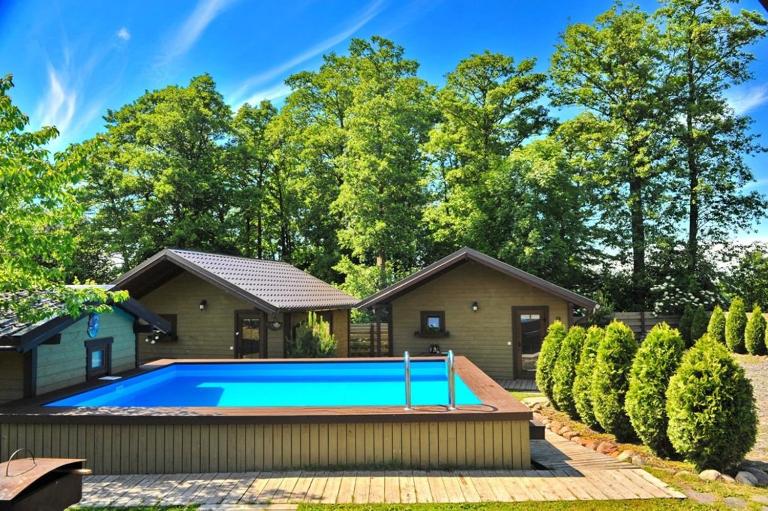 JŪROS NAMELIS SU BASEINU keturiems Kunigiškiuose - B&B Palanga