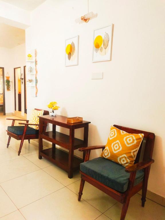 DREAMYcosy 2bhk, Just 6 mins to Whitetown & Beach TOPEZ - Ferienwohnung Pondicherry