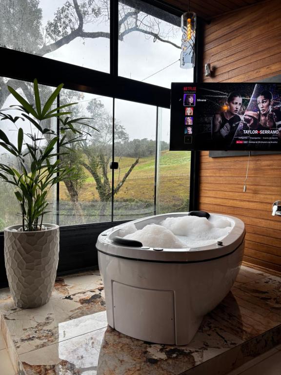 Cabanas nascer do sol - Canyon - Bed and Breakfast Alfredo Wagner
