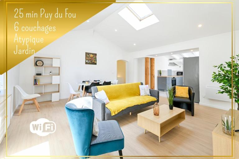 La Maison Céleste Jardin et Charme en hauteur - Ferienwohnung Cholet