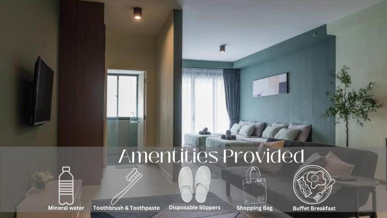 Deluxe Seaview Suite Twin Bed by The Only Bnb - B&B Tanjung Tokong
