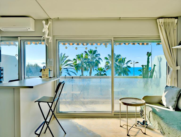 Panoramic Sea View Studio 24h Checkin - Ferienwohnung Cagnes-sur-Mer