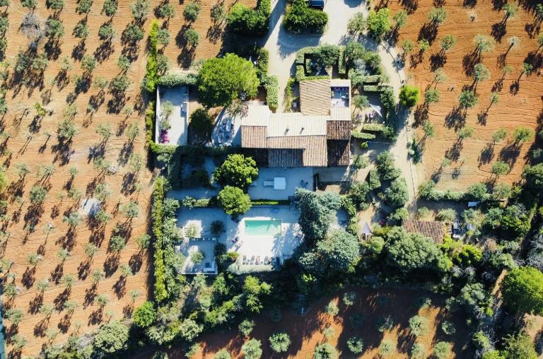 Alegria Studios - en Provence - Piscine avec vue - Terrasse privative - B&B Aups