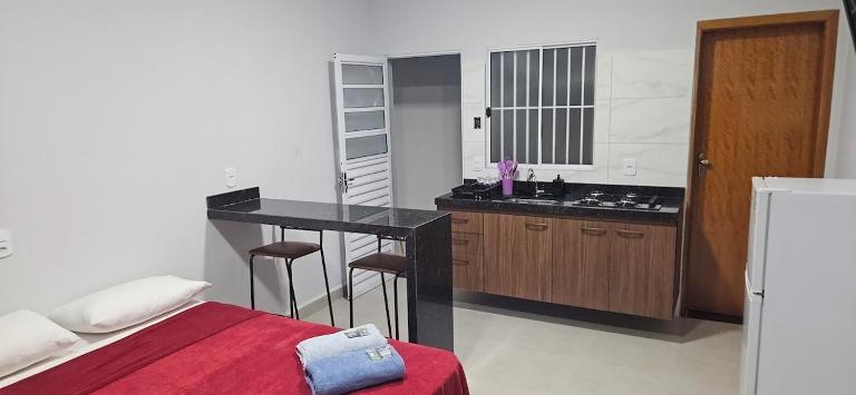 Rede Urbana | Loft 8 com Vista para o Pq Ecológico | Espaço Privativo - Chambres d'hôtes Indaiatuba