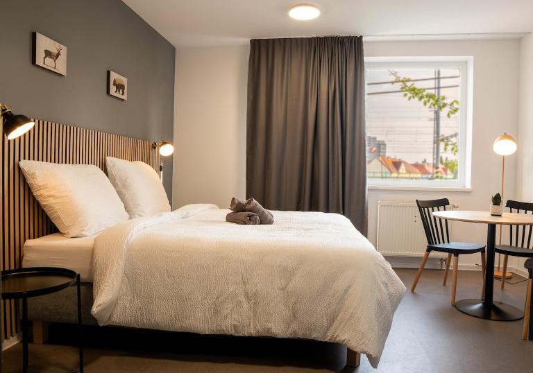 N12 Bright and cozy apartment with AC and parking - B&B Bratislava