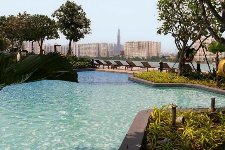 The Sun Avenue Riverside Apartments in District 2 - Chambres d'hôtes Hô Chi Minh Ville