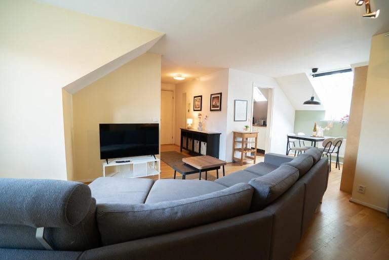 Harbor-View Loft - 2BR Near City - Ferienwohnung Göteborg