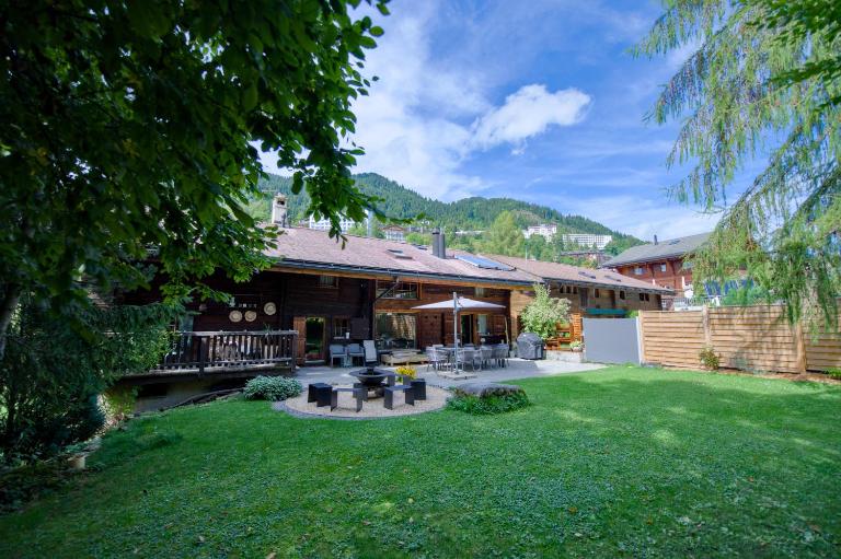 Les Mayens - Ferienwohnung Leysin