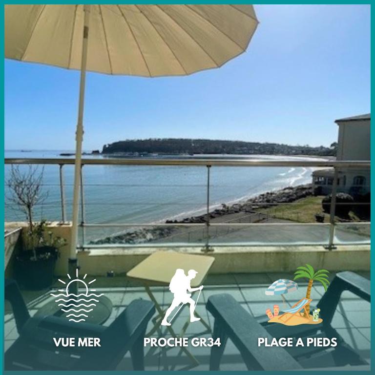 Ty Jean - Piscine - plage à pied - B&B Crozon