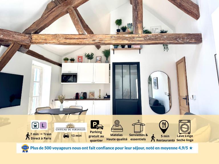 Volume, lumière, confort - Loft #7 - Casa Londono - B&B Marly-le-Roi