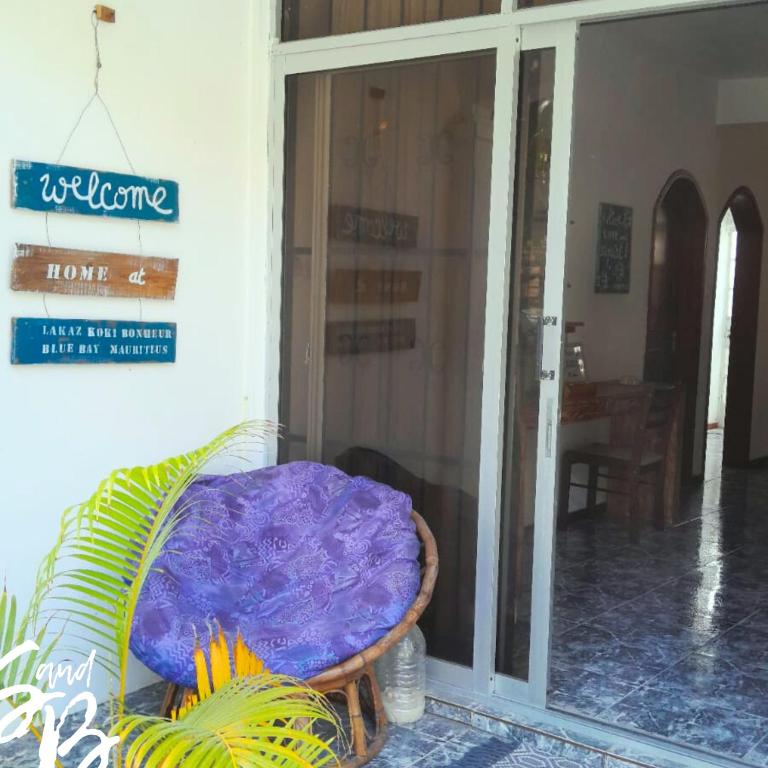 The Skipper & the Blond Lakaz Metiss Arobaz - Bed and Breakfast Blue bay