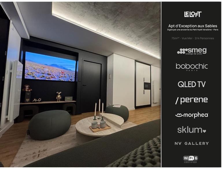 Appartement d'architecte face à la mer - Ferienwohnung Les Sables-d’Olonne