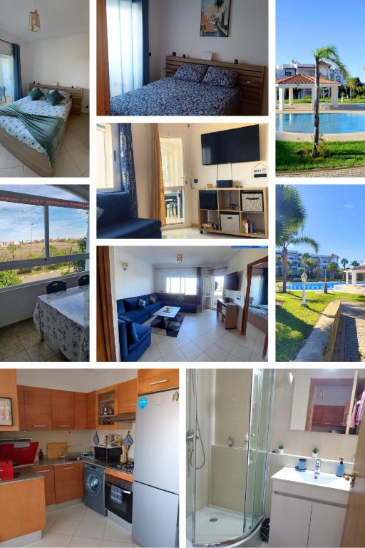 Marina golf location- Appartement Chauffé - B&B Asilah