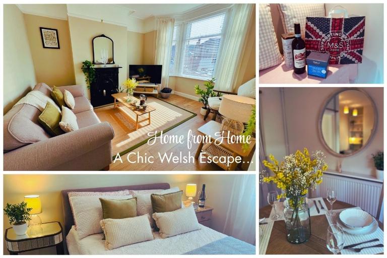 Chic Welsh Escape Character Home - B&B Newport