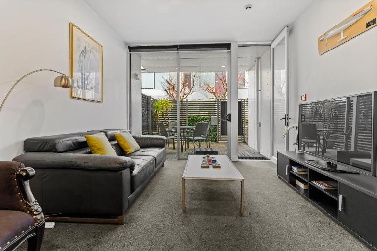 Victoria Park Haven w carpark, spa, pool and gym - B&B Auckland