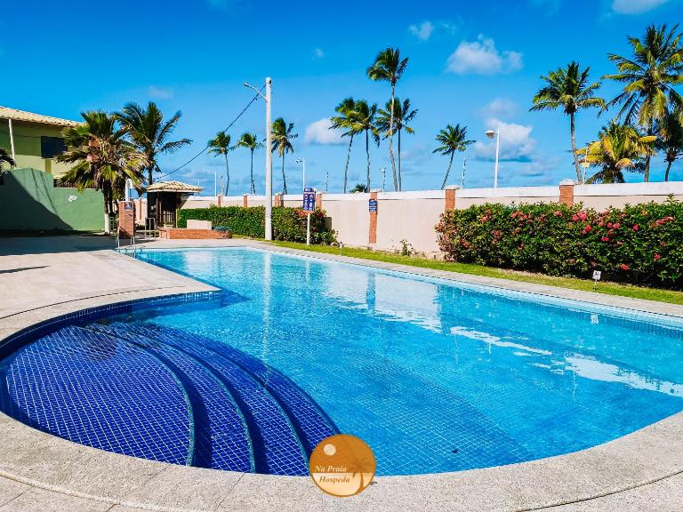 Residencial Estrela do Mar, Pé na Areia, Vista Mar, Portaria 24 horas, Piscina, Parque infantil - Chambres d'hôtes Salvador