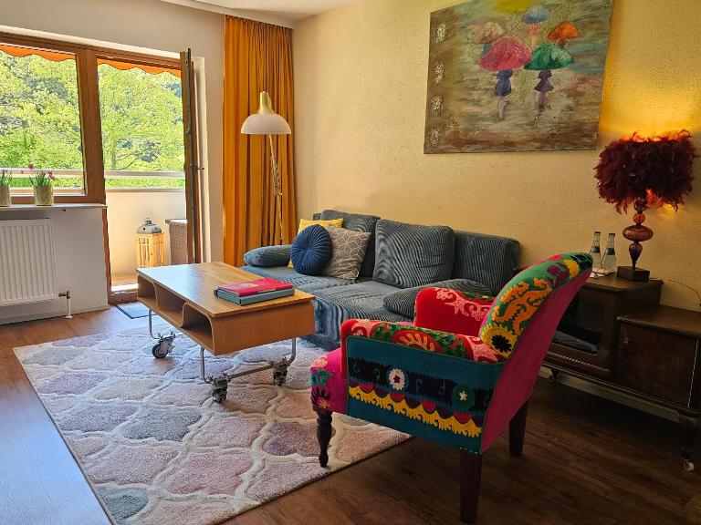 Ferienwohnung Hirschlein mit Schwarzwaldblick in Baiersbronn - Ferienwohnung Baiersbronn