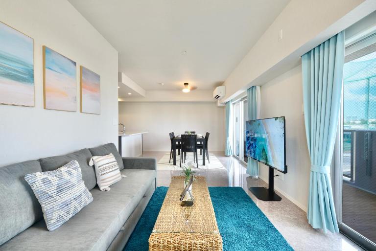 Naha Beach Walk 3min New 2BR 70sqm Free Parking Solterrace naha-nishimachi - B&B Naha