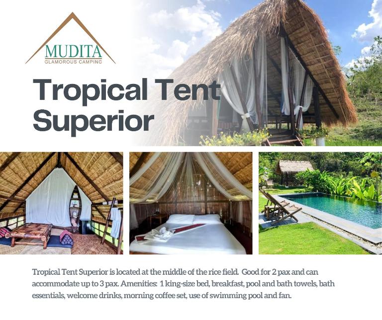 Mudita Glamping and Villas Tarlac - Chambres d'hôtes Mababanaba