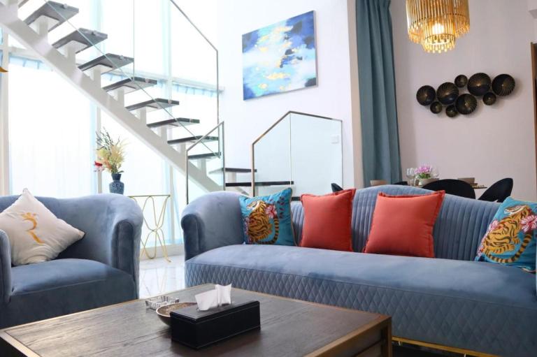 Stylish 2BR Oasis - Cozy Delightful Escape - B&B Abu Dhabi Island and Internal Islands City