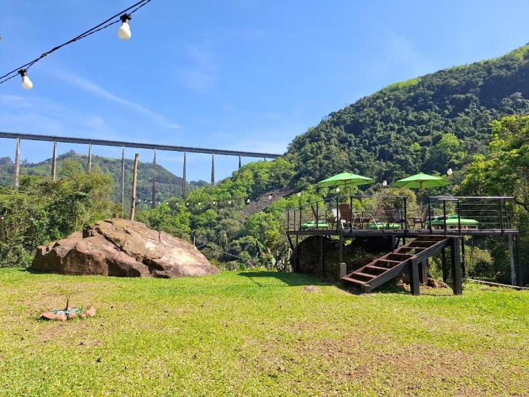 Cabanas V13, segundo maior viaduto do mundo! Sem ar - Ferienwohnung Vespasiano Corrêa