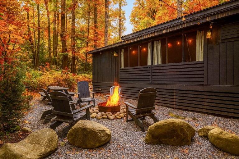 Black Bear Lodge - Fire Pit - Hot Tub - B&B Cosby