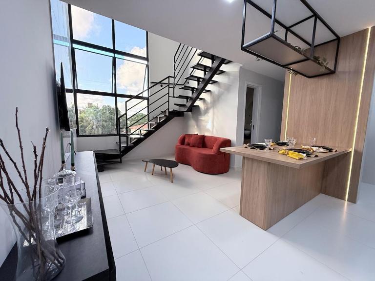 Feel Home - Duplex no Bessa com Jacuzzi Privativa - Chambres d'hôtes João Pessoa