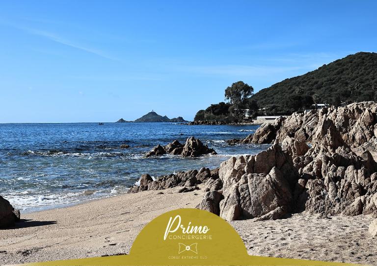 Les Sanguinaires N'16 - T2 Vue Mer, Piscine, Plage - B&B Ajaccio