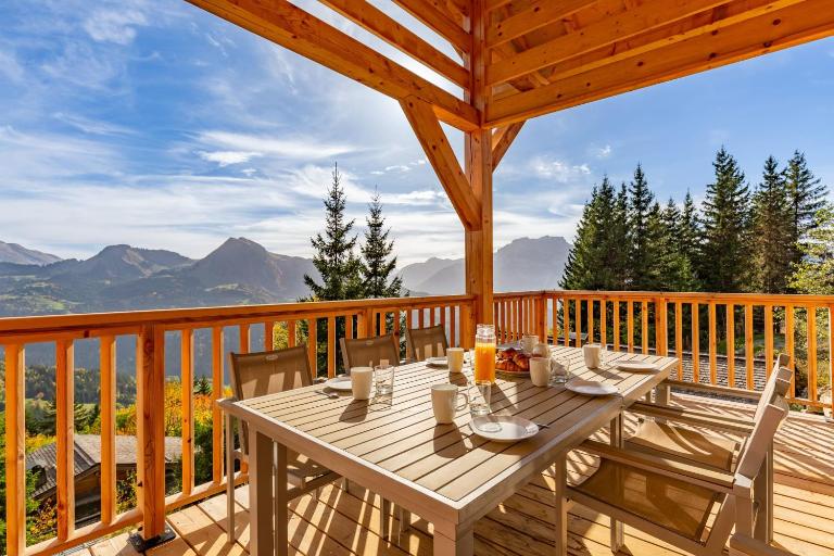 Chalet "Lucyvon" exceptional view - B&B Manigod