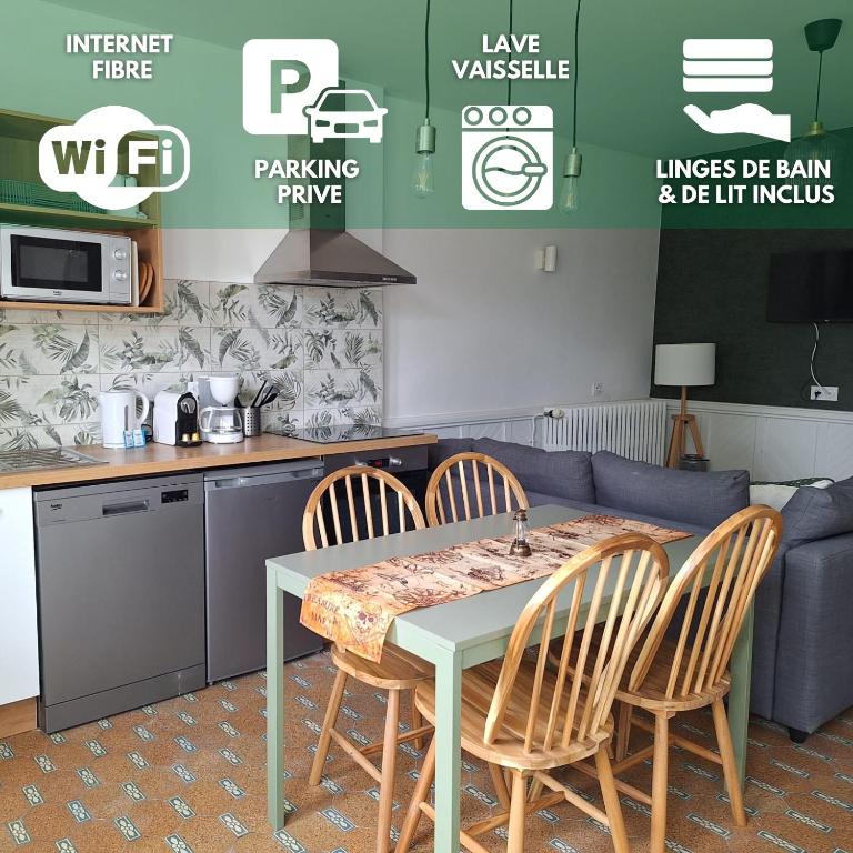 ღ Pirates des Caraïbes - Parking, Terrasse, Wifi - Ferienwohnung Châteaubriant