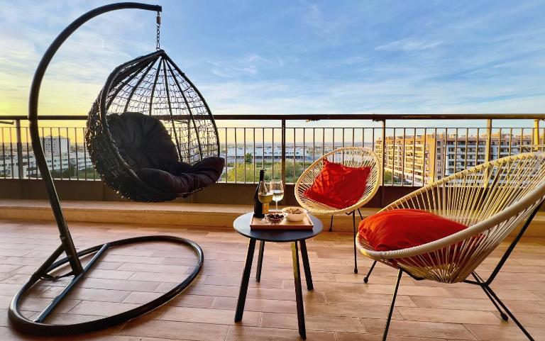 Sunset Escape Apartment - panoramic terrace - Chambres d'hôtes Fiumicino