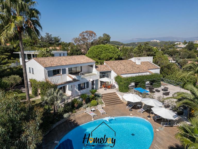 Villa Rose Pool Sea View Super Cannes - Ferienwohnung Vallauris