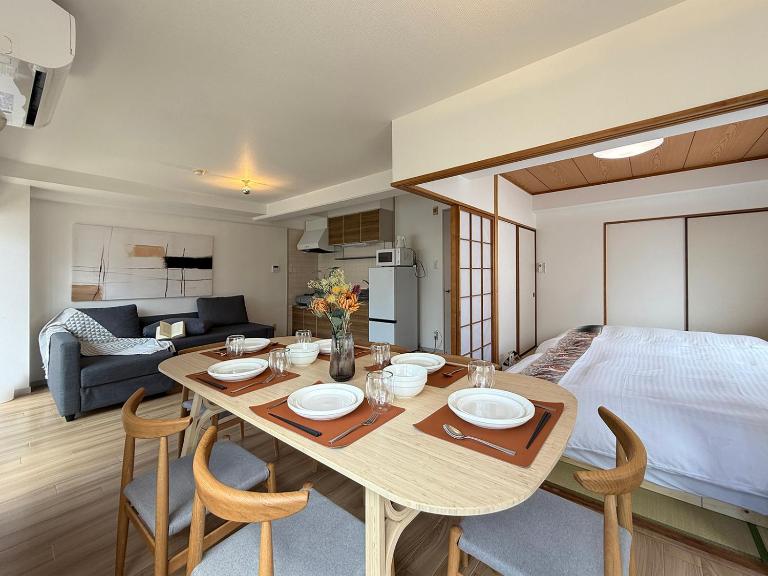 Residence Yu by b hotel - Quiet & Cozy Apartments Steps from City Center - Ferienwohnung Hiroshima